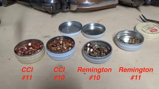 Percussion Cap Sizes  how they fit on Pietta Uberti and Colt Revolvers [upl. by Darill]