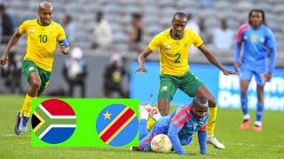 SOUTH AFRICA VS DR CONGO LINE UP AND SCORE [upl. by Basham]