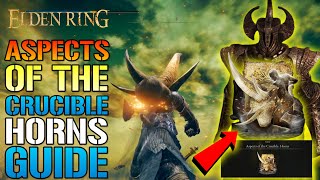 Elden Ring Aspects Of The Crucible Horns Incantation IS OP How To Get It TODAY Location Guide [upl. by Corene]