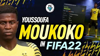 YOUSSOUFA MOUKOKO IN FIFA 22 [upl. by Attekahs452]