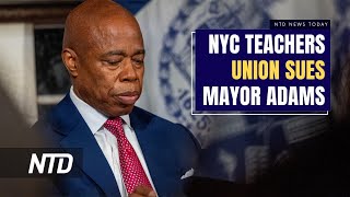 NYC Teachers Union Sues Mayor Over Planned Budget Cuts Deputy AG Warns of Threats of Terrorism [upl. by Elmina134]