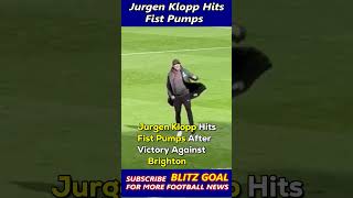 Jurgen Klopp Hits First Pumps klopp liverpool lfc [upl. by Nollie]