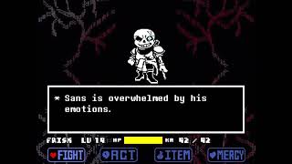 UNDERSWAP Distrust Phase 2 Sans Fight Mockup [upl. by Leddy84]