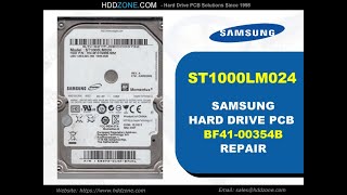 ST1000LM024 Samsung HDD PCB Repair BF4100354B [upl. by Ecnarual]