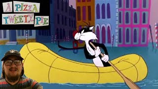 Looney Tunes A Pizza TweetyPie 1958  First Time Watching Can Sylvester Outsmart Tweety [upl. by Ailsun]