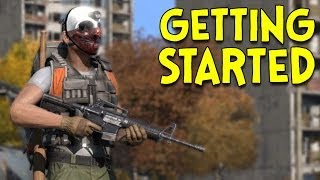 GETTING STARTED  DayZ Standalone  Ep1 [upl. by Eiaj608]