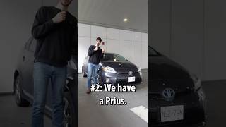 Should we buy a minivan 👀 prius minivan parenting [upl. by Refiffej]