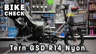 Tern GSD R14 Nyon Bike Check [upl. by Atikaj]