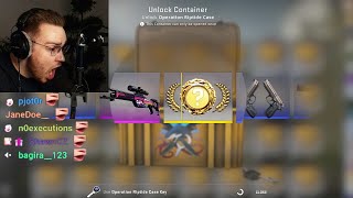 ohnepixel gets insanely lucky opening viewers cases [upl. by Nosyk491]