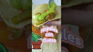 Nopales con queso panela 🌮 recetasfacil recetadeldia recipe receta easyrecipe nopales [upl. by Esteban]