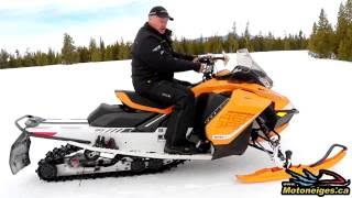 SkiDoo Renegade X 850 ETEC 2017 [upl. by Ailongam49]