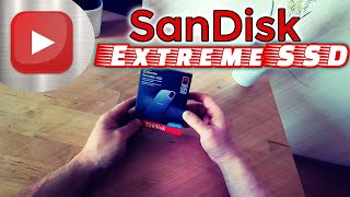 SanDisk Extreme Portable SSD externe Festplatte 1TB  Secure Access  Vergleich zur alten Festplatte [upl. by Stark]