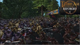 BATTLE OF DAGOR AGLAREB  Third Age Total War Reforged [upl. by Aiouqes609]