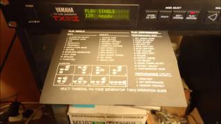 Yamaha Tx81z Custom patches [upl. by Busby]