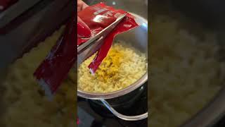 Trying Buldak Cheese Ramen ramen cooking buldak [upl. by Ahsaz744]