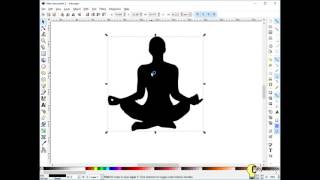 How to trace a bitmap image to a vector SVG file using Inkscape [upl. by Eerej319]