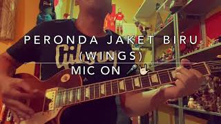 Peronda Jaket Biru Wings  Mic On 🎤🤟🏻 [upl. by Molli]