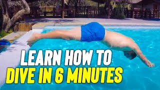 How to DIVE in your Swimming pool like a PRO [upl. by Tolecnal]