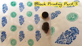 Block Printing Part 3  Saree Block Printing Part 3 [upl. by Xavler26]