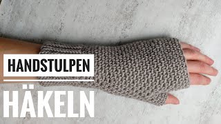 151 Handstulpen häkeln Teil 1 [upl. by Maura]