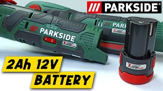 Parkside 2Ah 12V Battery PAPK 12 A3  LIDL Tools [upl. by Ymaral80]