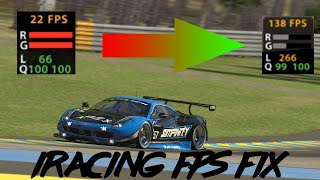 iRacing Frame rate FIX [upl. by Peisch]