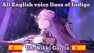 Arknights Indigos EN voice lines [upl. by Willock]