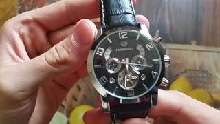 Forsining Automatic Tourbillon Watch [upl. by Selrahc]