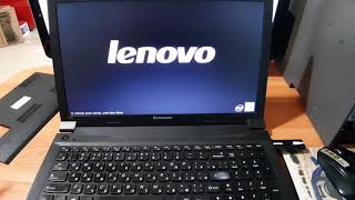 lENOVO b590 УСТАНОВКА WINDOWS 7 [upl. by Laenaj]