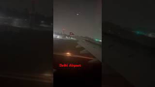 HHHSwiss Airlines Airbus A330300 landing at Delhi Airport at night…हमारा विमान दिल्ली उतरा। [upl. by Ahsata]