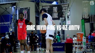 Mac Irvin Fire vs AZ Unity 2026  EYBL Atlanta  FULL Game [upl. by Dahsraf]