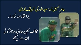 Saeed Anwar and Aamir Sohails best opening stand [upl. by Ailyn]