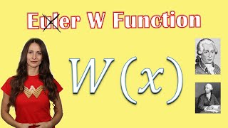 What is the Lambert W Function Introduction  Part 1 [upl. by Sigfried]