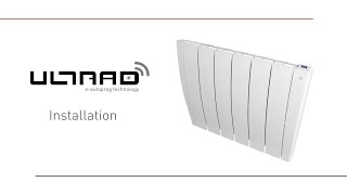 How to install your ULTRAD electric radiator from Haverland [upl. by Grim]