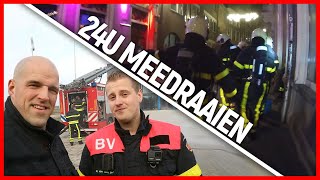 Op uitruk tijdens 24 uursdienst  Brandweervloggers Rick amp Richard  VLOG25 [upl. by Adnwahsal]