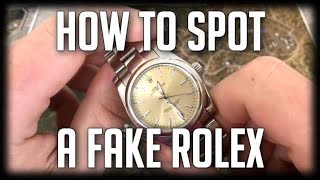 Flaws of a Fake Rolex Oyster Perpetual [upl. by Hagile94]