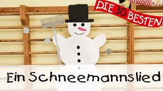 👩🏼🤶🏻 Ein Schneemannslied  Singen Tanzen und Bewegen  Kinderlieder [upl. by Wadlinger]