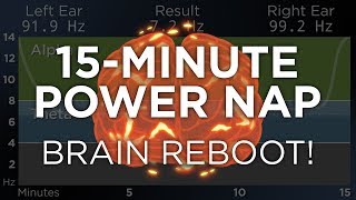 15Minute POWER NAP for Energy and Focus The Best Binaural Beats [upl. by Annekim]