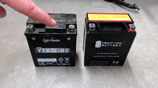 Classic Ninja 250 Battery Replacement YTX7LBS [upl. by Ludie]