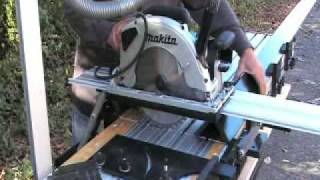 EZ track saw  Radial Arm Saw take 1 [upl. by Acnayb]