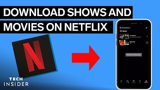 How To Download Shows And Movies On Netflix [upl. by Airec]