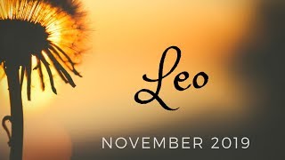 LEO Tarot NOVEMBER 2019 Bahasa Indonesia  General amp Cinta [upl. by Britteny]