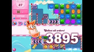 Candy Crush Saga Level 3895 No boosters [upl. by Gawlas607]