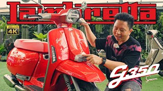 รีวิว Lambretta G350 มอไซค์ประกอบด้วยมือ เทียบ X300 ลองขี่ TopSpeed [upl. by Eidna874]