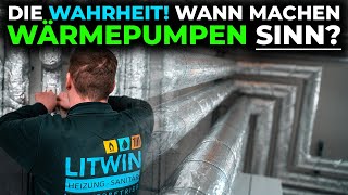 Wärmepumpen wann sinnvoll  Litwin Heizung Sanitär GmbH aus Troisdorf [upl. by Oirazan]