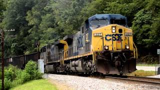 CSX Eastern Kentucky Coal Fields  August 2015 [upl. by Helsell]