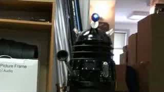 18quot VoiceCommand Dalek from ThinkGeek [upl. by Aristotle]