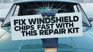 Fix Windshield Chips in MINUTES with This Repair Kit [upl. by Deys]