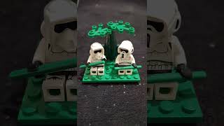 Lego Star Wars  the Imperial Scout Pandas discuss redwunzgofasta [upl. by Cole400]