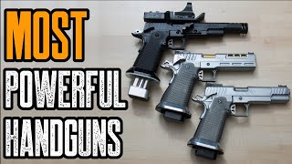 TOP 5 MOST POWERFUL HANDGUNS IN THE WORLD [upl. by Eugenio]